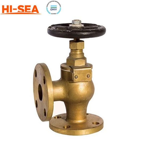 JIS F7352 Marine Bronze Angle SDNR Valve